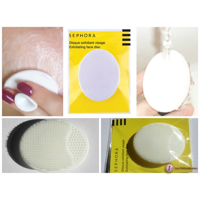 Miếng rửa mặt silicon Sephora (nội địa Pháp), Pad rửa mặt