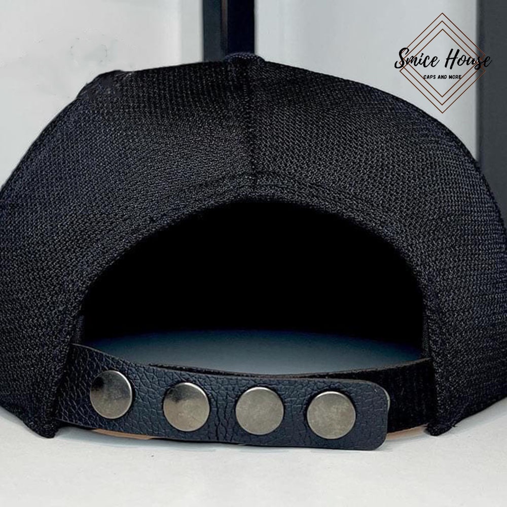 Nón snapback phối lưới khóa bấm thời thượng