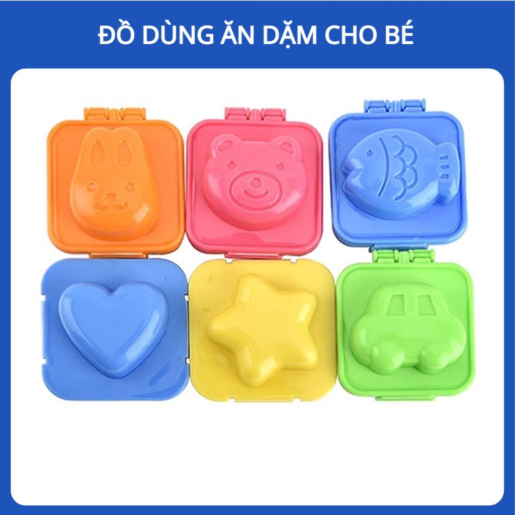 Khuôn Ép Cơm Tạo Hình Cho Bé Cute Dễ Thương Có Thể Làm Khuôn Bánh Trẻ Em Tập Ăn Dặm Ngon