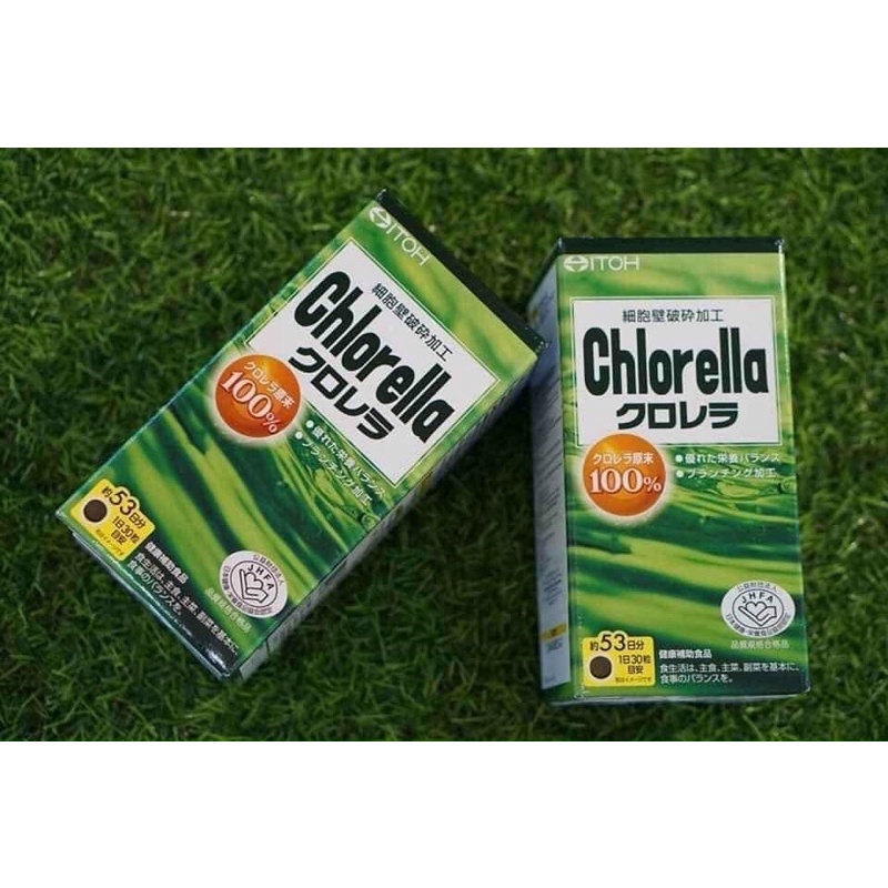 Viên Tảo Chlorella Itoh 1600 viên