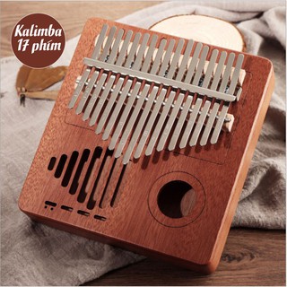 Kalimba 17 phím thumbs piano keyboard gỗ MAHOGANY GIÁ RẺ nhập tận xưởng