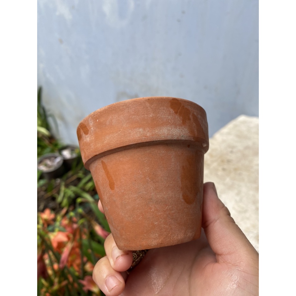 [PASS] - COMBO 02 CHẬU ĐẤT NUNG MINI 9cm - 1 cái