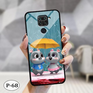 Ốp lưng kính Xiaomi Redmi Note 9- hình 3D