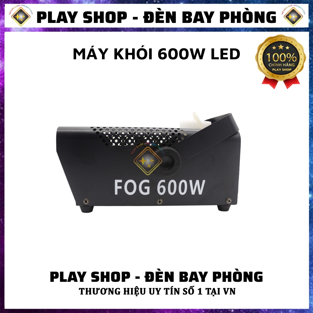 Máy Tạo Khói Mini  600W Led Hiệu Ứng 7 màu Dùng Cho Phòng Bay, Karaoke, Bar...