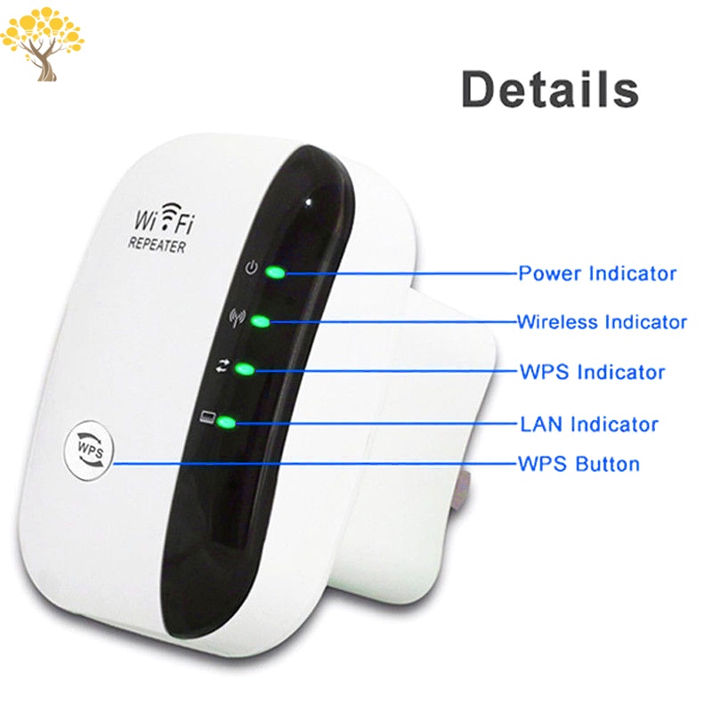 Thiết bị tăng cường tín hiệu WiFi không dây 300Mbps | BigBuy360 - bigbuy360.vn