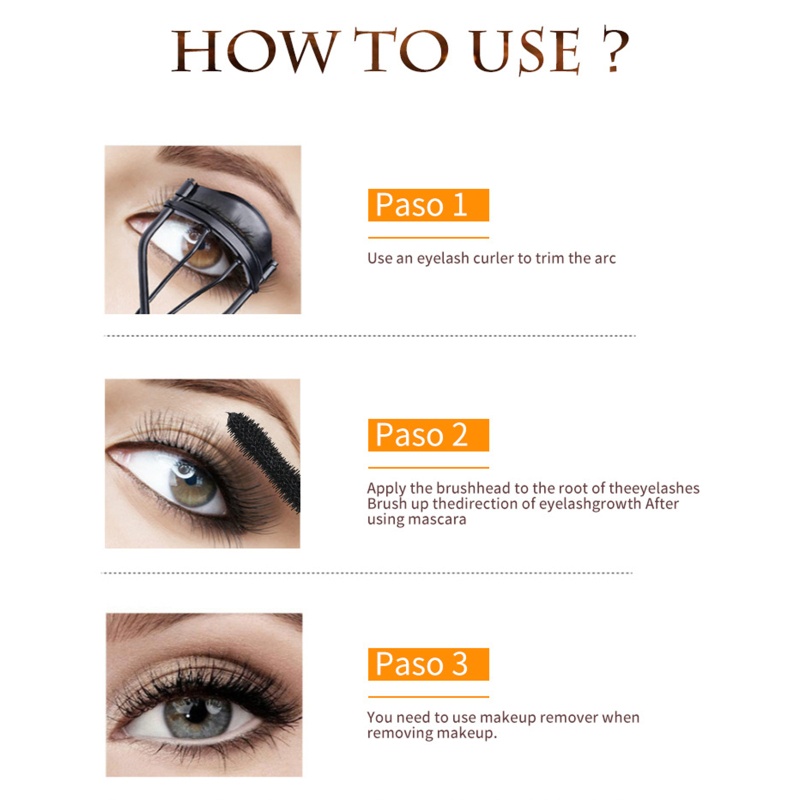 Mascara 4D Lấp Lánh Chống Thấm Nước Không Nhòe Lâu Trôi