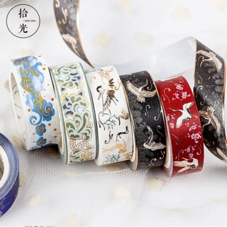 Washi tape chim hạc