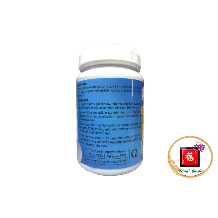 Phân Bón Sinh Học Super Kali Tám Ngọc - #519# 100g