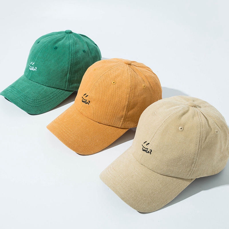 Nón lưỡi trai bóng chày 22067 hình mặt cười che nắng thời trang cho nam và nữ