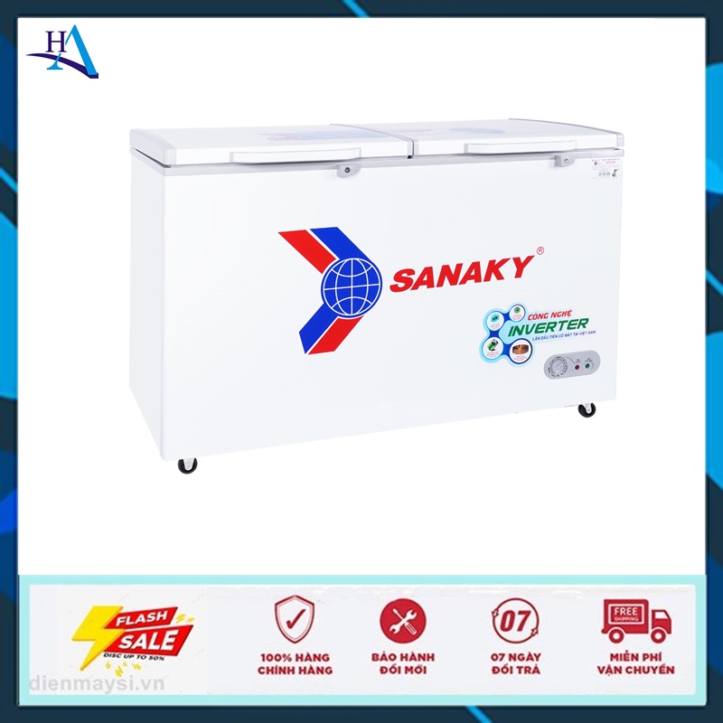 Tủ Đông SANAKY Inverter 410 Lít VH 5699HY3 (Miễn phí giao tại HCM-ngoài tỉnh liên hệ shop)