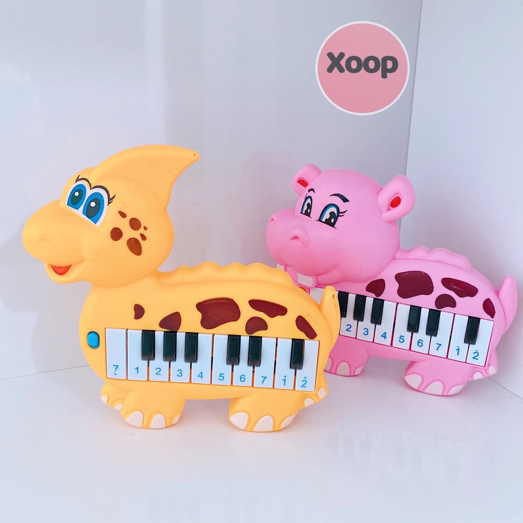 Đồ Chơi Đàn Piano Mini Họa Tiết Động Vật Hà Mã-Hươu Cho Bé (SP001677 ) Shop Yến Shop Kidss