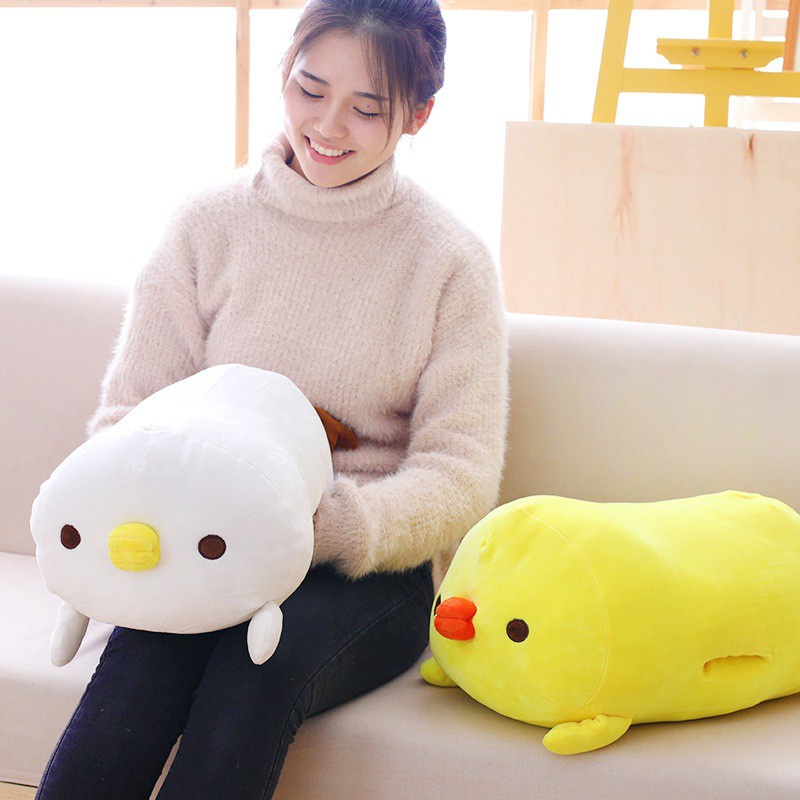 ⚡⚡ Dễ Thương Thú Nhồi Bông Hình Chú Gà Con Đáng Yêu Chất Liệu Cotton 0625
