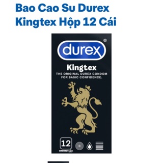 Bao Cao Su DUREX KINGTEX Hộp 12 Condoms - 0403722