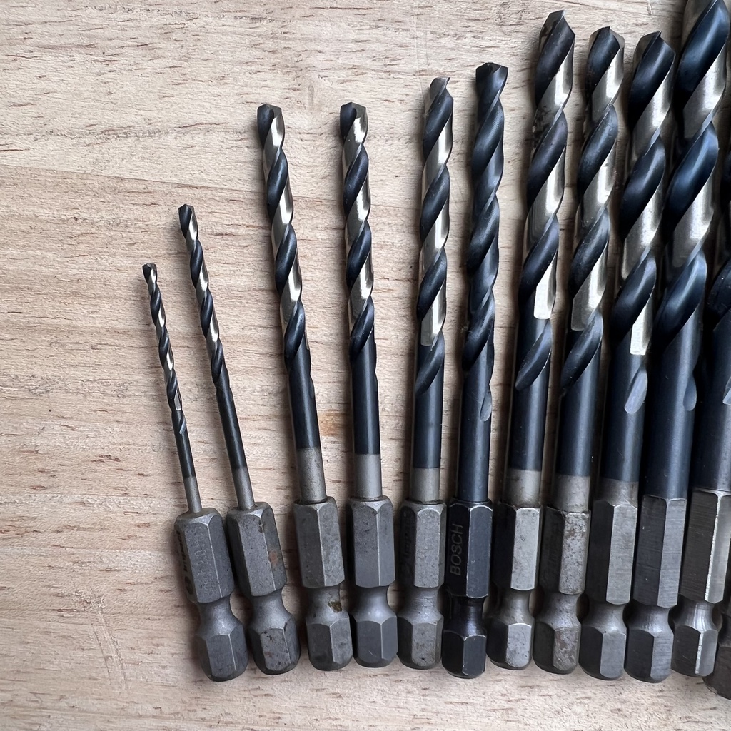 [Nhiều Size] Mũi Khoan Sắt - Thép - Inox 201, 304 ( Chân Lục Giác )