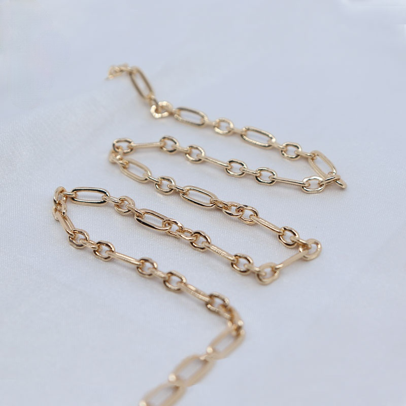 Cuộn Dây Chuyền Mạ Vàng 14K 3 + 1 Nhiều Màu Sắc