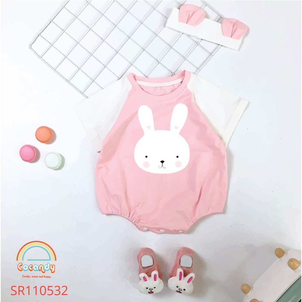 [Cocandy Official Store] Bodysuit cho bé ,chất liệu thun cotton từ 5kg đến 14kg