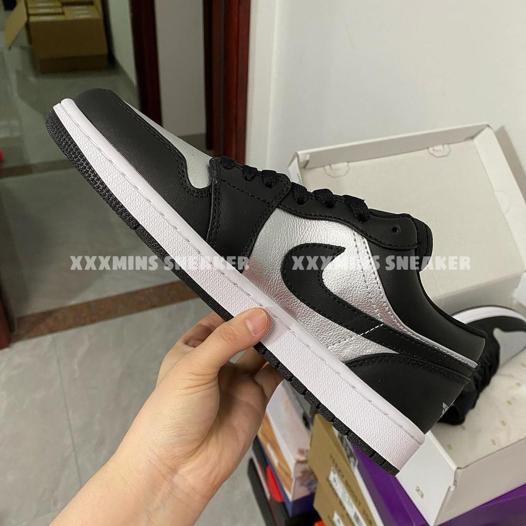 Giày Air Jordan 1 Retro Low "Silver Toe"  (Best Quality) | BigBuy360 - bigbuy360.vn