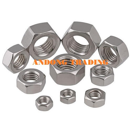 Combo Êcu inox, đai ốc 304 hàng loại 1 size M6 - M16 (10 chiếc )