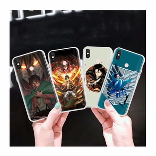 Ốp Điện Thoại Trong Suốt In Hình Anime Attack On Titan Cho Samsung Galaxy A21 A21S A20 A20S A10 A10S A11 A30 A30S A71
