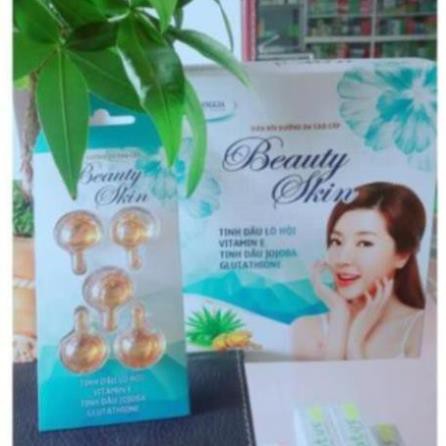 Vitamin E bôi dưỡng da cao cấp Beauty Skin vỉ 5 viên