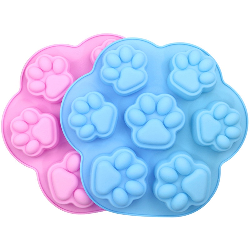 Dấu Chân Dễ Thương silicone
