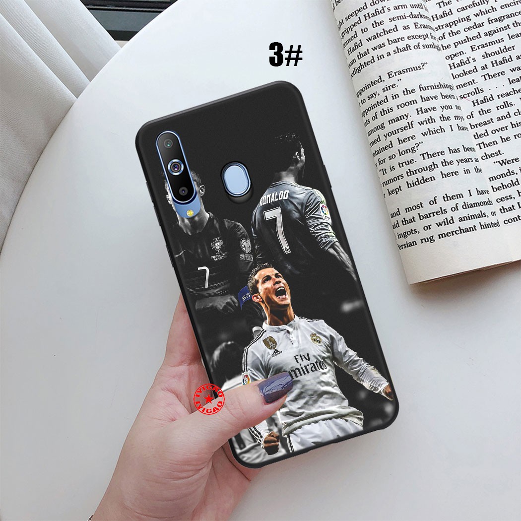 Ốp điện thoại hình Cristiano Ronaldo CR7 52SA cho Samsung Galaxy A30S A20S A20E A10S A30 A20 A10 A9 A8 A7 Plus