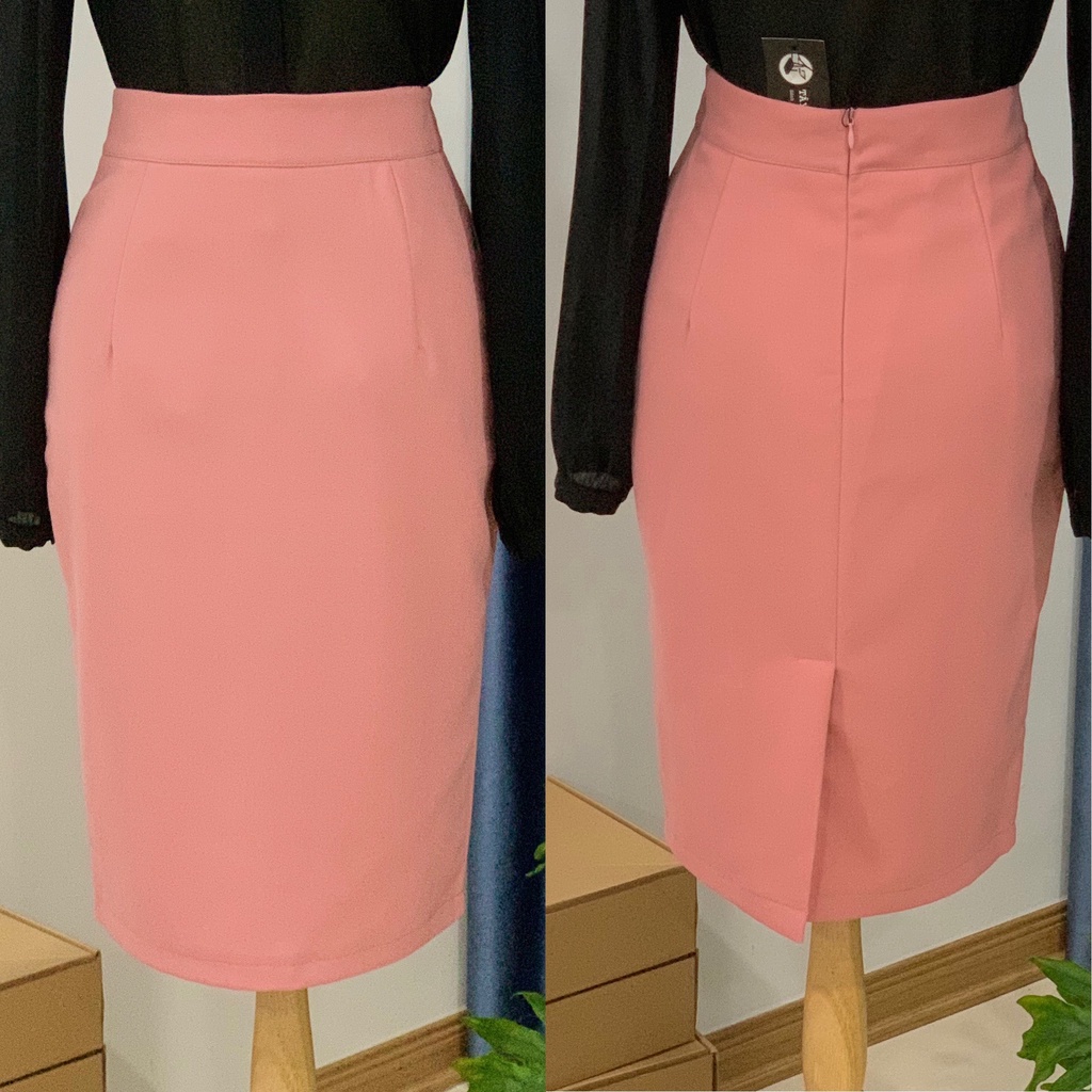 Chân váy công sở bút chì 2 lớp cao cấp tây Collection, vải đẹp, may kĩ, mặc tôn dáng và sang trọng