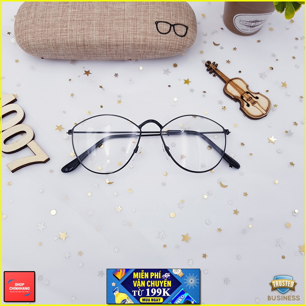 KÍNH MÁT NỮ GỌNG XI GIẢ CẬN FORM BẦU CAO CẤP 1560 SH1007 | BigBuy360 - bigbuy360.vn