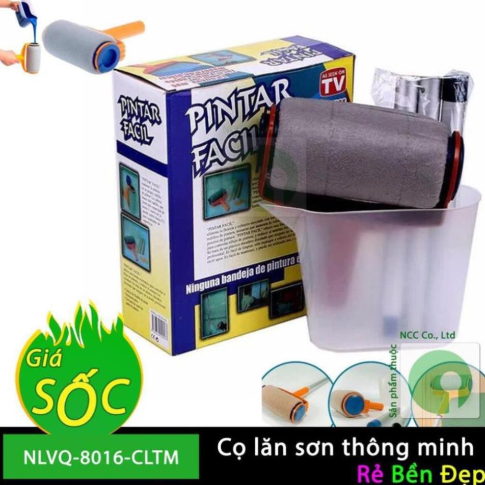 Cây chổi Cọ lăn sơn thông minh bằng nỉ cao cấp - NLVQ-8016-CLTM