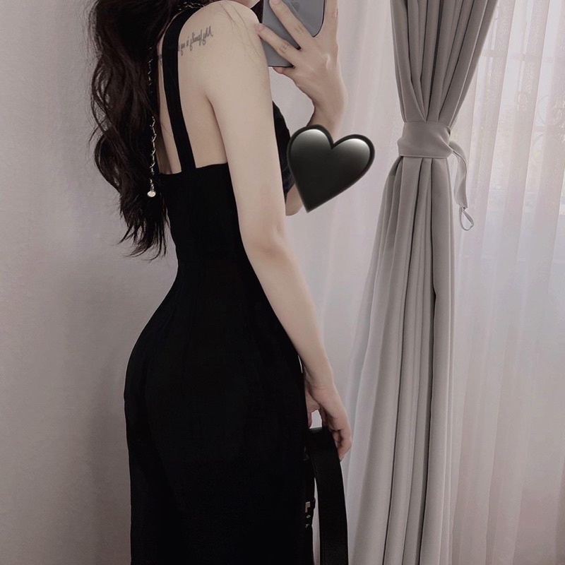 Jumpsuit chéo ngực nhã phương