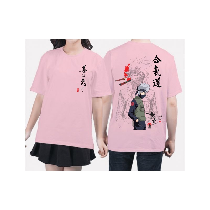 Áo thun Naruto thiết kế riêng, Áo phông unisex cotton mát mịn thấm hút mồ hôi cho mùa hè