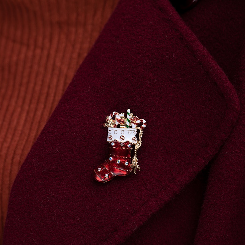 Ghim Cài Áo Hình Chữ Nhật Đính Ngọc Trai Giả Màu Sắc Vintage