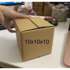 Bộ 10 Thùng Hộp Carton Size 10x10x10 CM