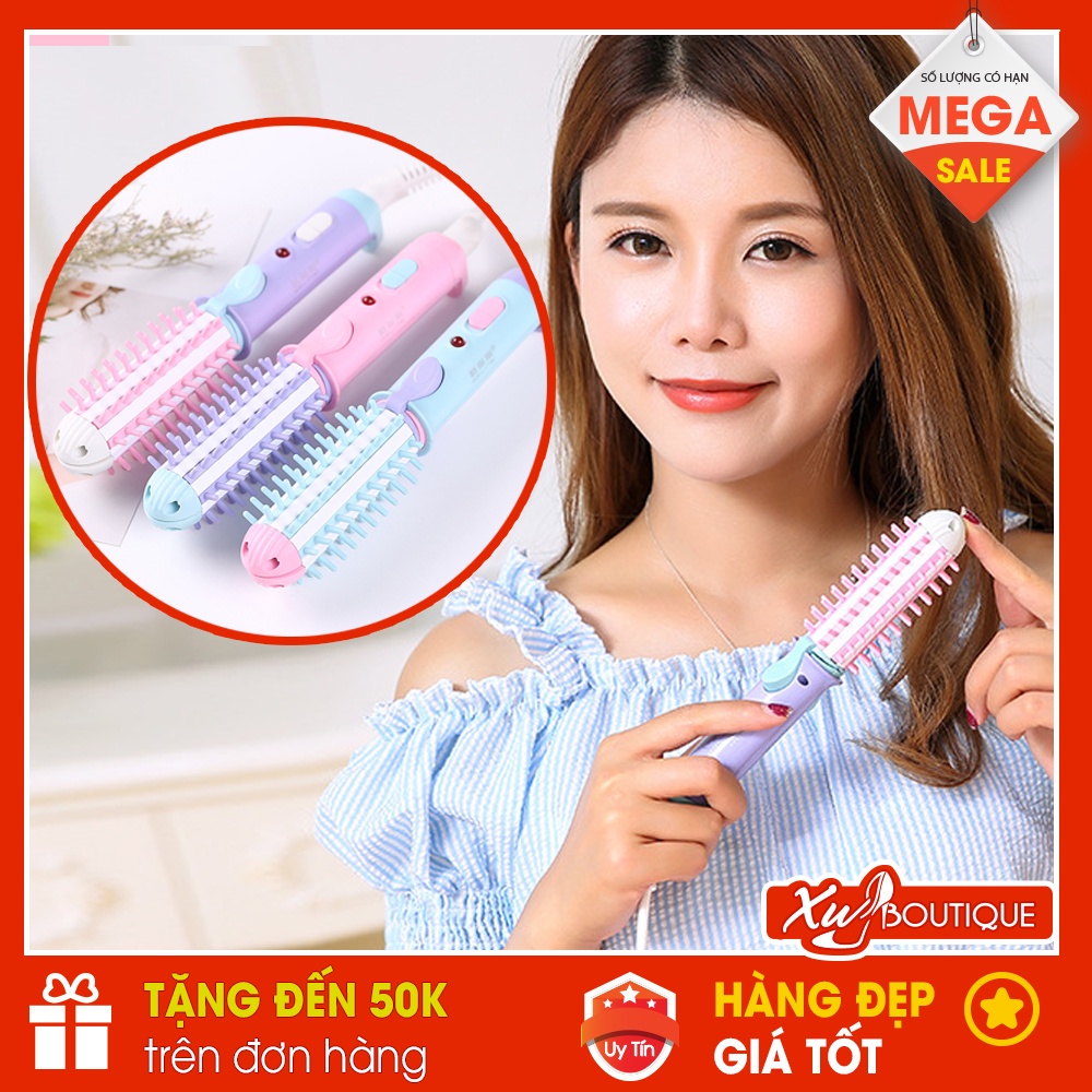 Máy Ép/Uốn/Duỗi Tóc Mini 2 In 1 Cao Cấp Tiện Lợi