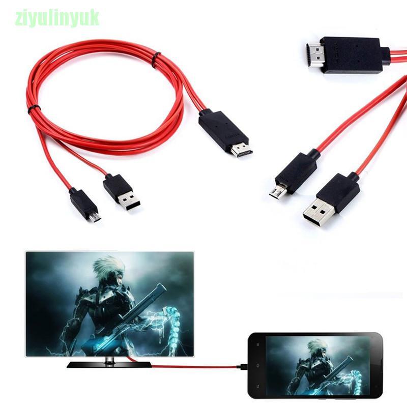 SAMSUNG Cáp Chuyển Đổi Micro Usb Sang Hdmi 1080p Hd Tv Cho Điện Thoại Android