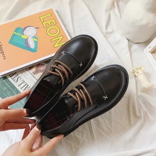 (Sẵn 35/37) GIÀY OXFORD THÊU MŨI (CÓ ẢNH THẬT)