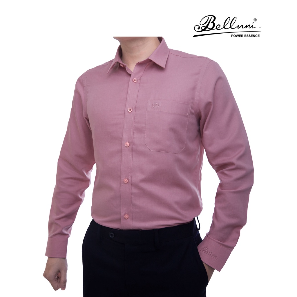 Áo sơ mi nam dài tay cao cấp BELLUNI sợi tre - ABD.BP.BE.158.R6