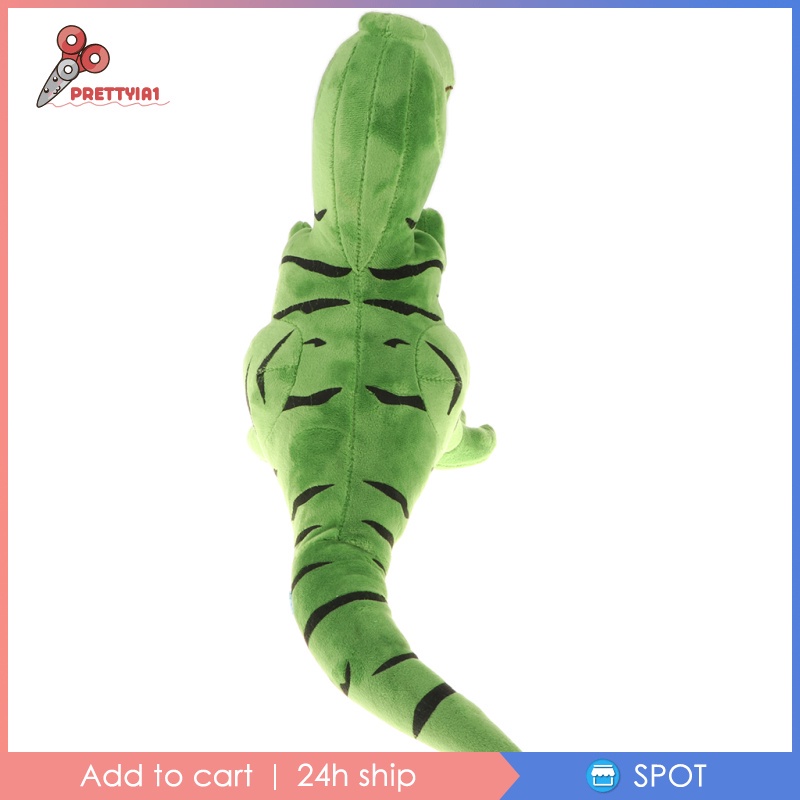 [Prettyia1] Đồ chơi nhồi bông Mềm Hình Khủng Long Tyrannosaurus Hành Động Cho Bé