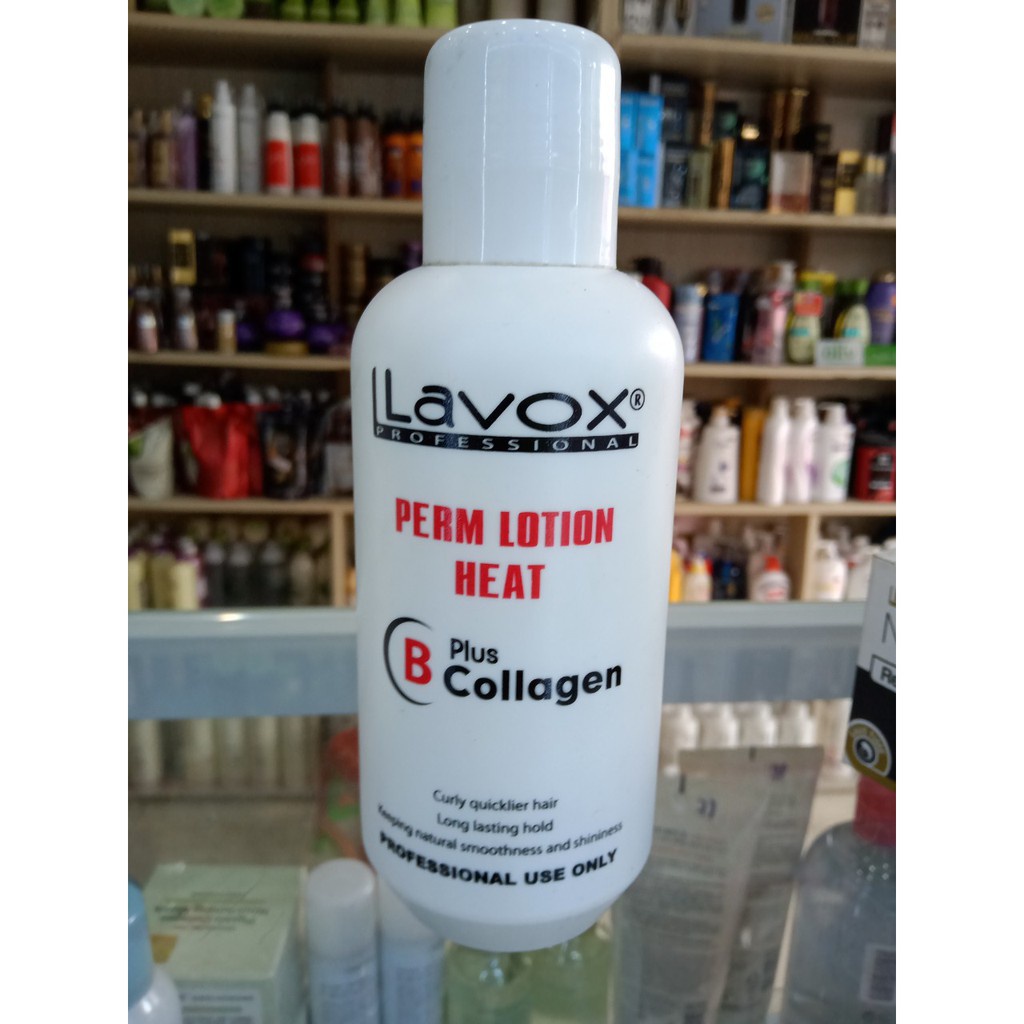 CẶP KEM UỐN NÓNG LAVOX COLLAGEN DÀNH CHO TÓC KHOẺ 150ML X2