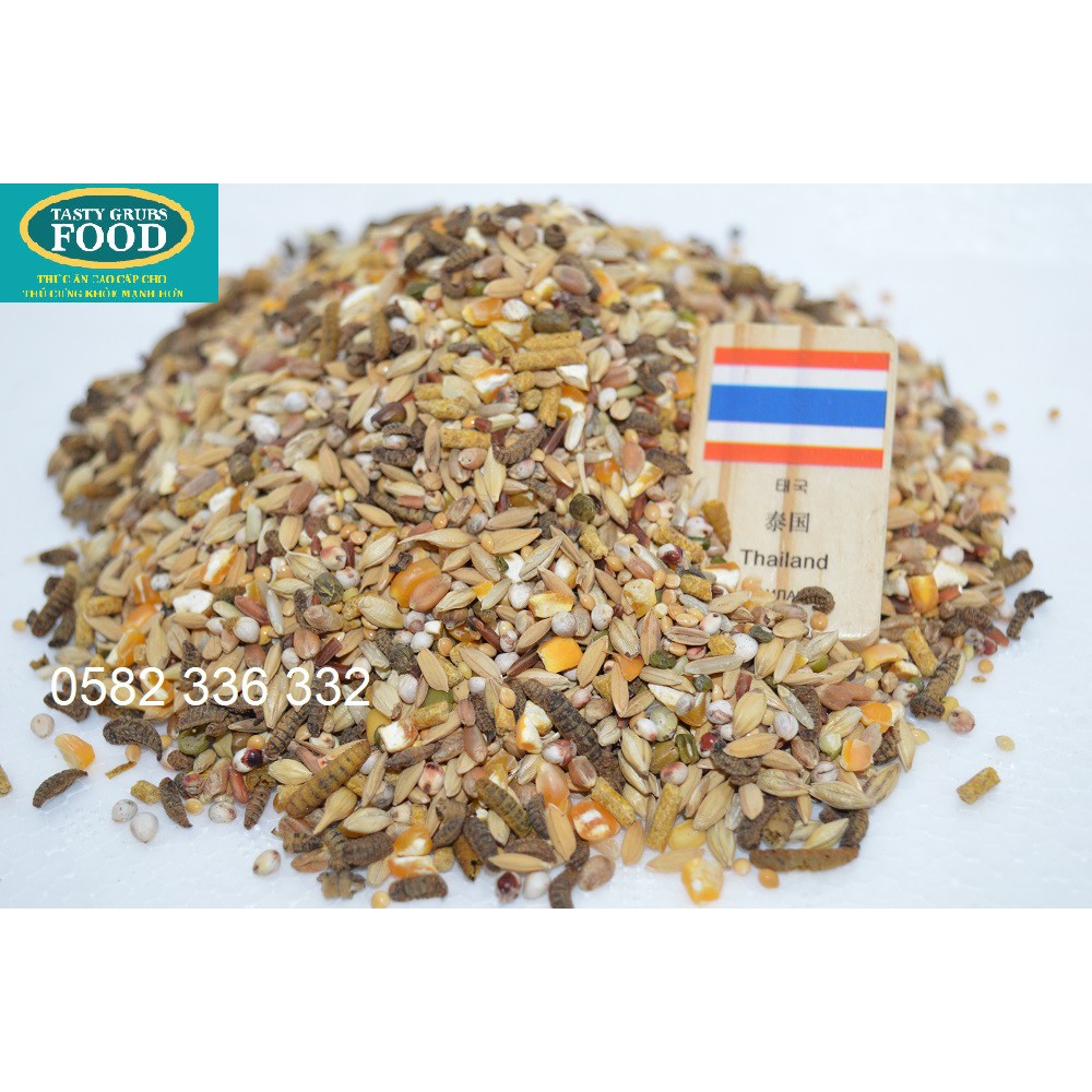 Ngũ cốc cao cấp cho gà đá - công thức Thái Lan - Loại 1kg