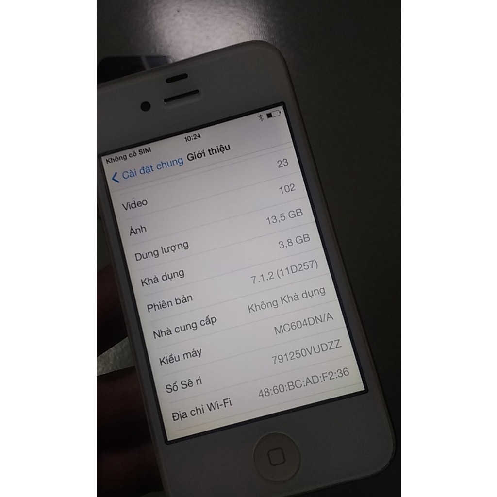 Ipphone 4 icloud hiện