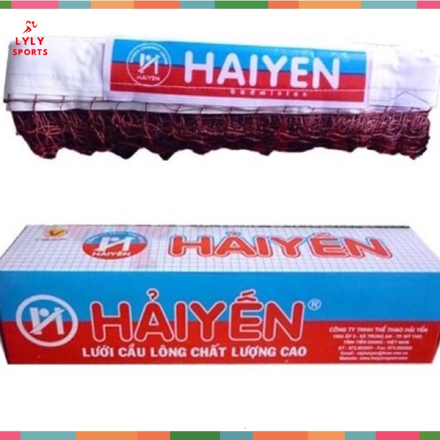 Lưới Cầu Lông cao cấp Hải Yến, Lưới đánh cầu loại Tốt siêu bền - LYLYSPORTS