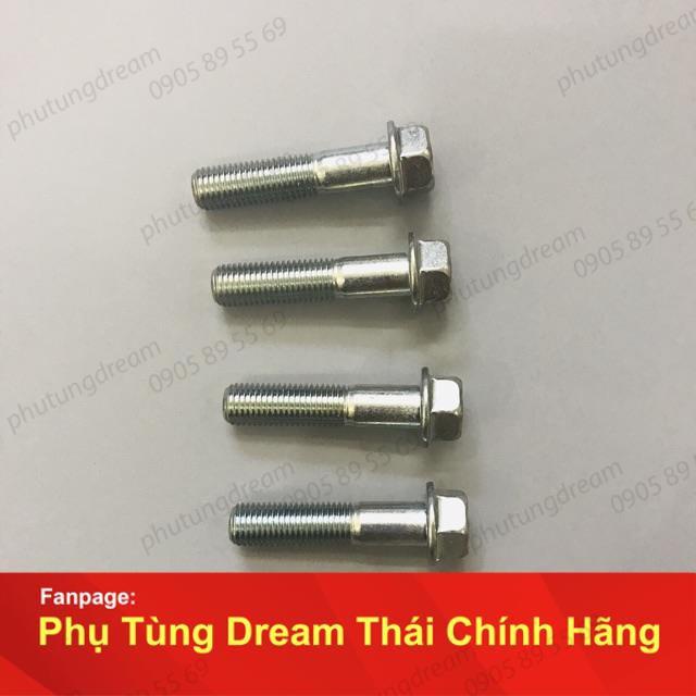 [PTD] -  Bộ 4 ốc bắt giảm xóc trước dream - Honda Thái Lan