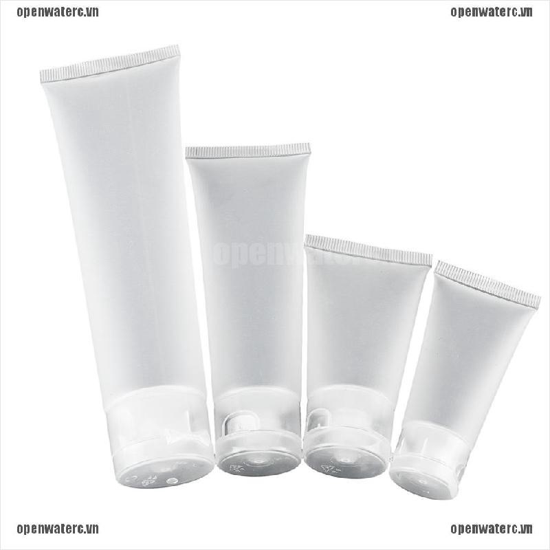 (Hàng Mới Về) Bộ 5 Tuýp Rỗng Trong Suốt Đựng Kem Dưỡng Thể Tích 20 / 30 / 50 / 100ml | BigBuy360 - bigbuy360.vn