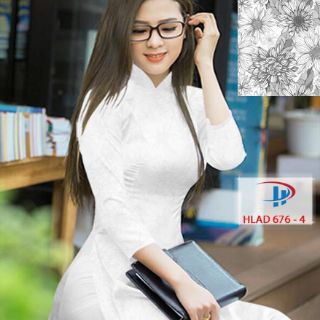 Vải áo dài học sinh Mai