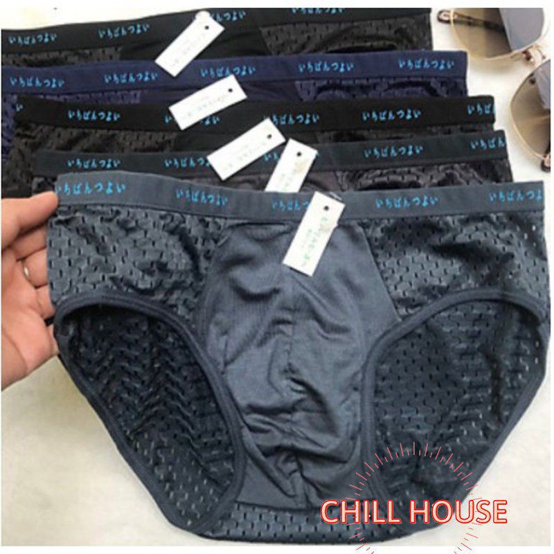 Combo 2 quần sịp chéo Nam thông hơi cao cấp xuất nhật - CHILLHOUSE