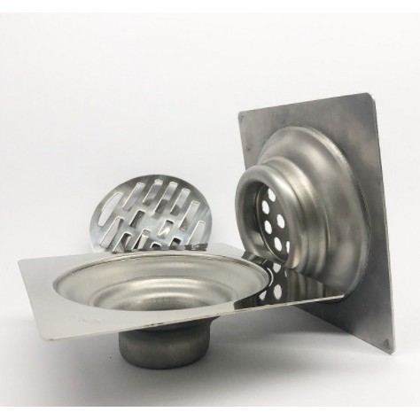 Phễu thoát sàn chống mùi hôi Inox 304 kích thước 15*15