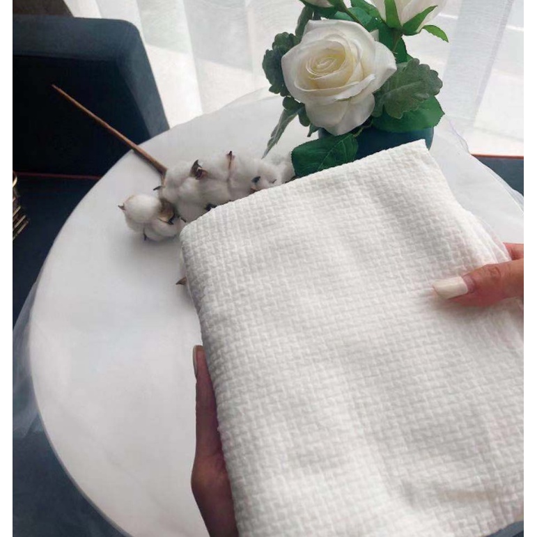 Viên Khăn Tắm Nén Du Lịch Cotton Loại Dày Dùng 1 Lần Có Thể Phân Hủy Cho Khách Sạn