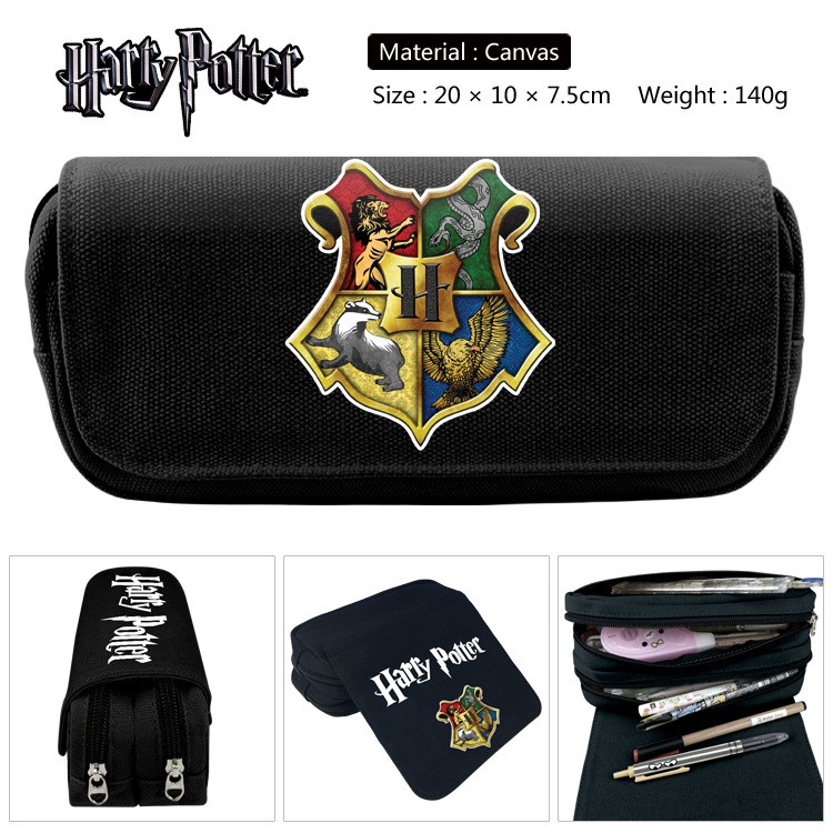 Túi đựng bút in hình phù thủy Harry Potter thời trang