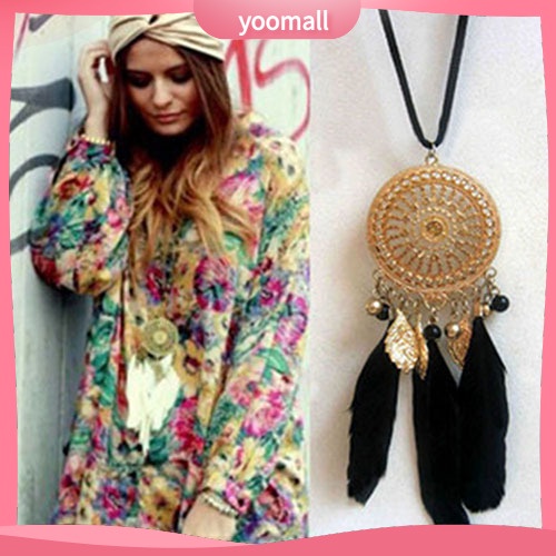 vòng cổ Hợp Kim Hình Dream Catcher Xinh Xắn